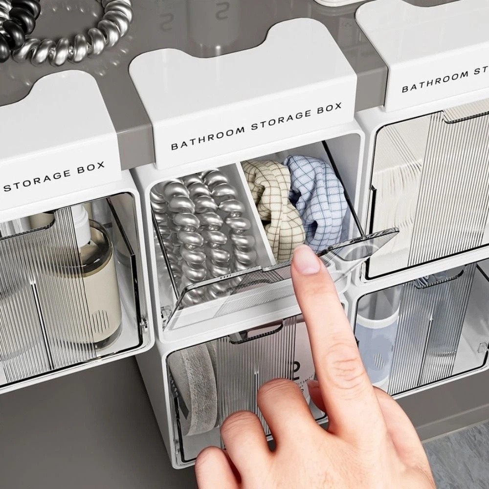 Beauty Kiss Makeup - Hanging/Hook Style Drawer Style Storage Box
