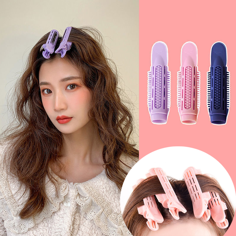 Hair Curling Wand - 2pcs Fluffy Curling Hairpin Rollers Hair