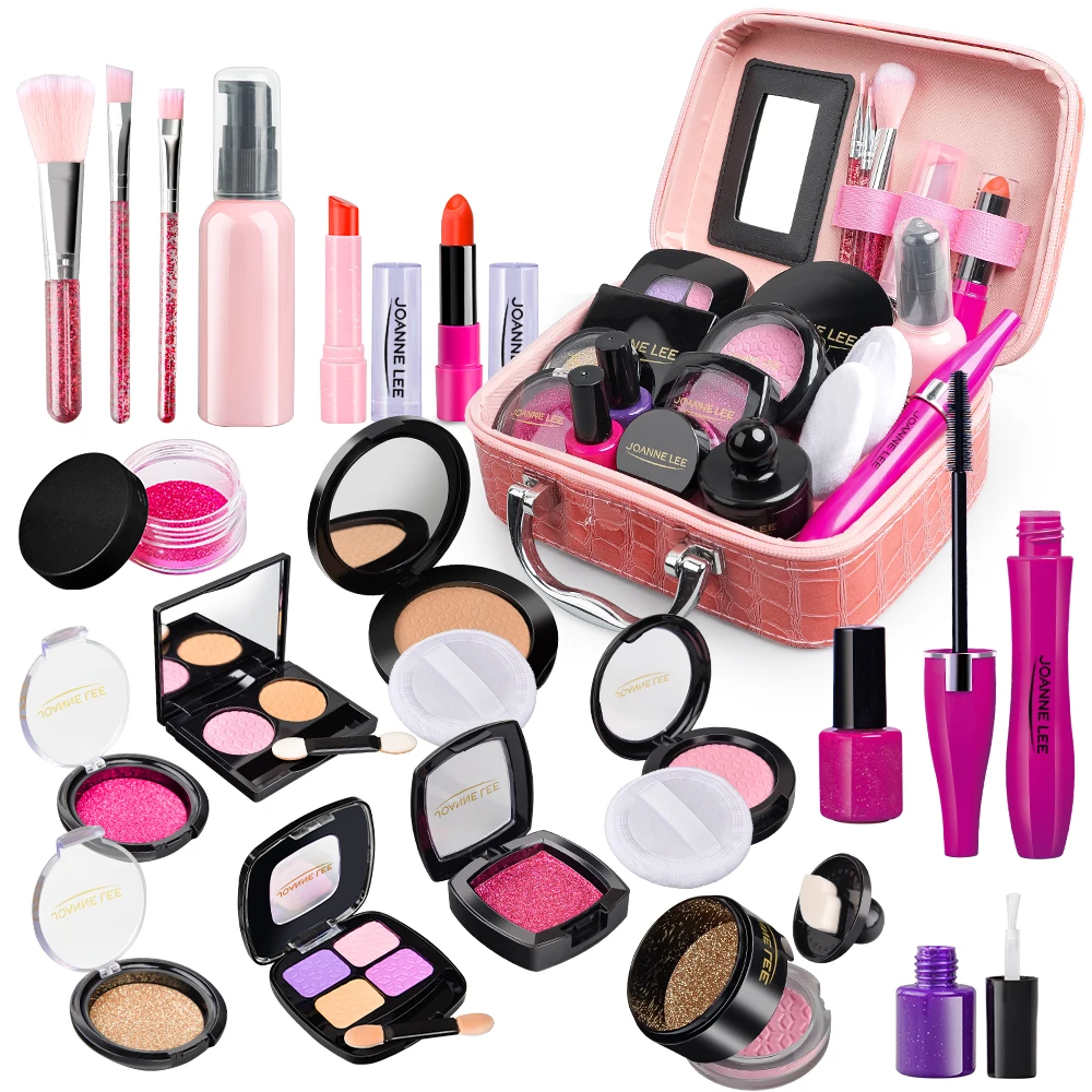 Beauty Makeup Kit For Kids - Kids Toys Simulation Cosmetics Set Pretend