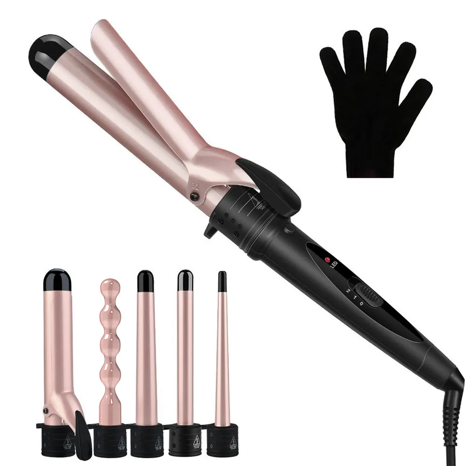 Hair Curling Wand - Professional Salon Hair Curler Fast Styling
