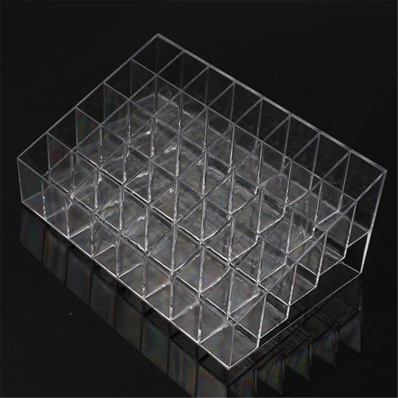 Beauty Kiss Makeup - 9/24/36/40 Grid Lipstick Acrylic Makeup Organizer