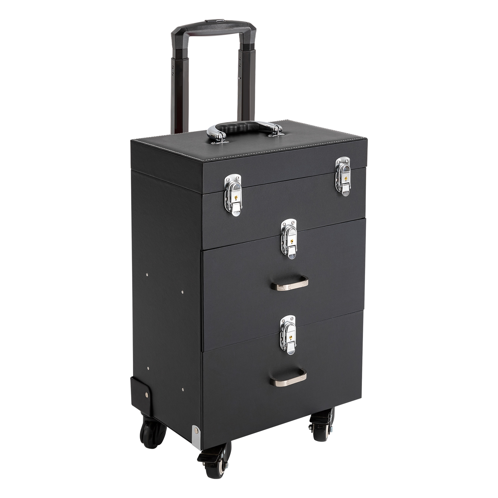Beauty Makeup Trolley - Professional Rolling Nail Art Makeup Case
