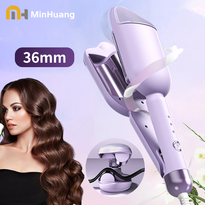 Hair Curling Wand - Electric Hair Curler 36mm Large Wave