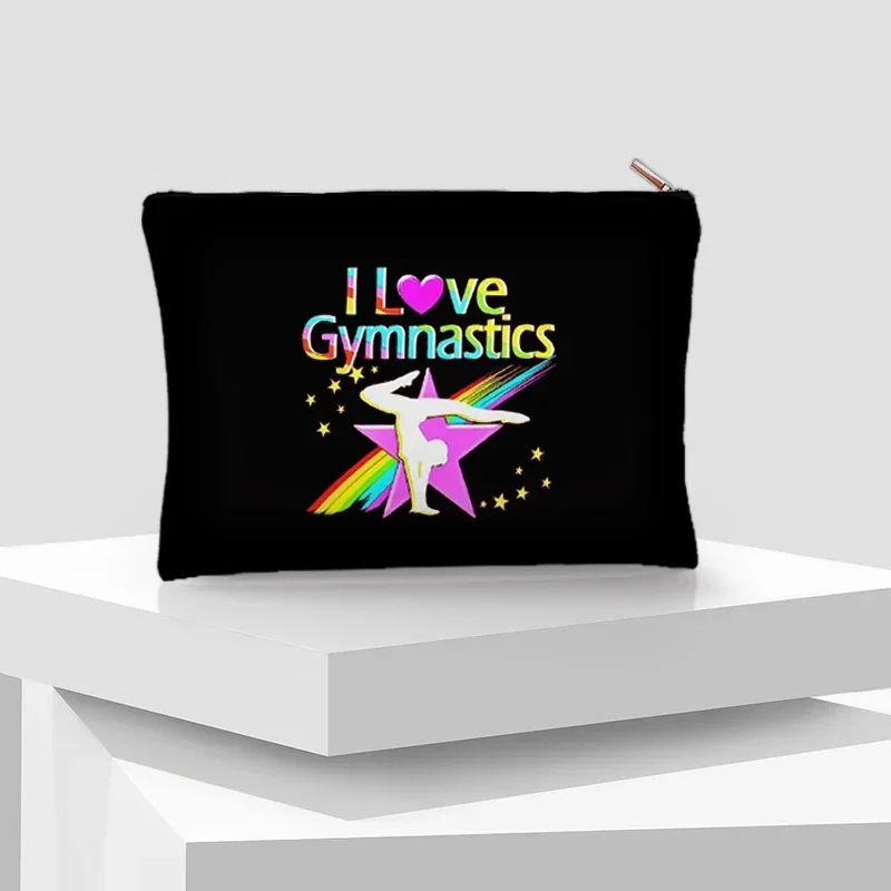 I Love Gymnastics Zipper Pouch - Beauty Kiss Makeup recension och pris