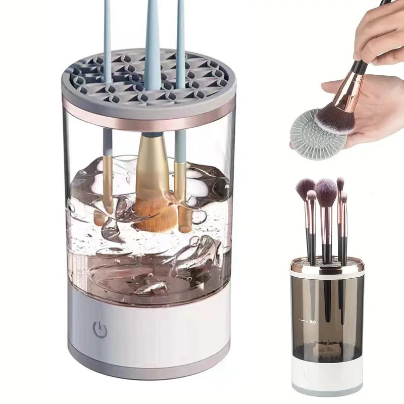 Automatic Electric Makeup Brus - Makeup Brush Set recension och pris