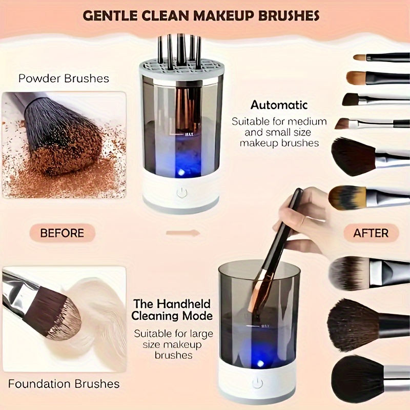 Automatic Electric Makeup Brus - Makeup Brush Set recension och pris