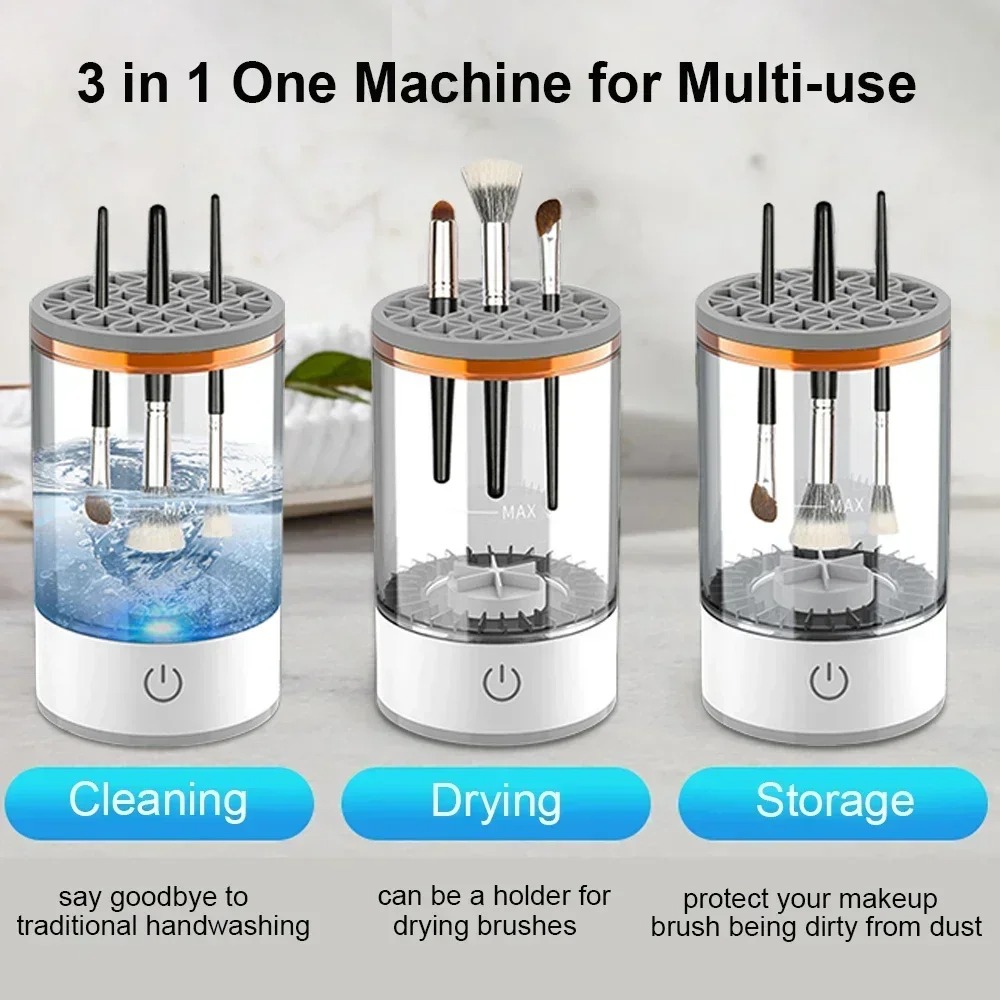 Automatic Electric Makeup Brus - Makeup Brush Set recension och pris