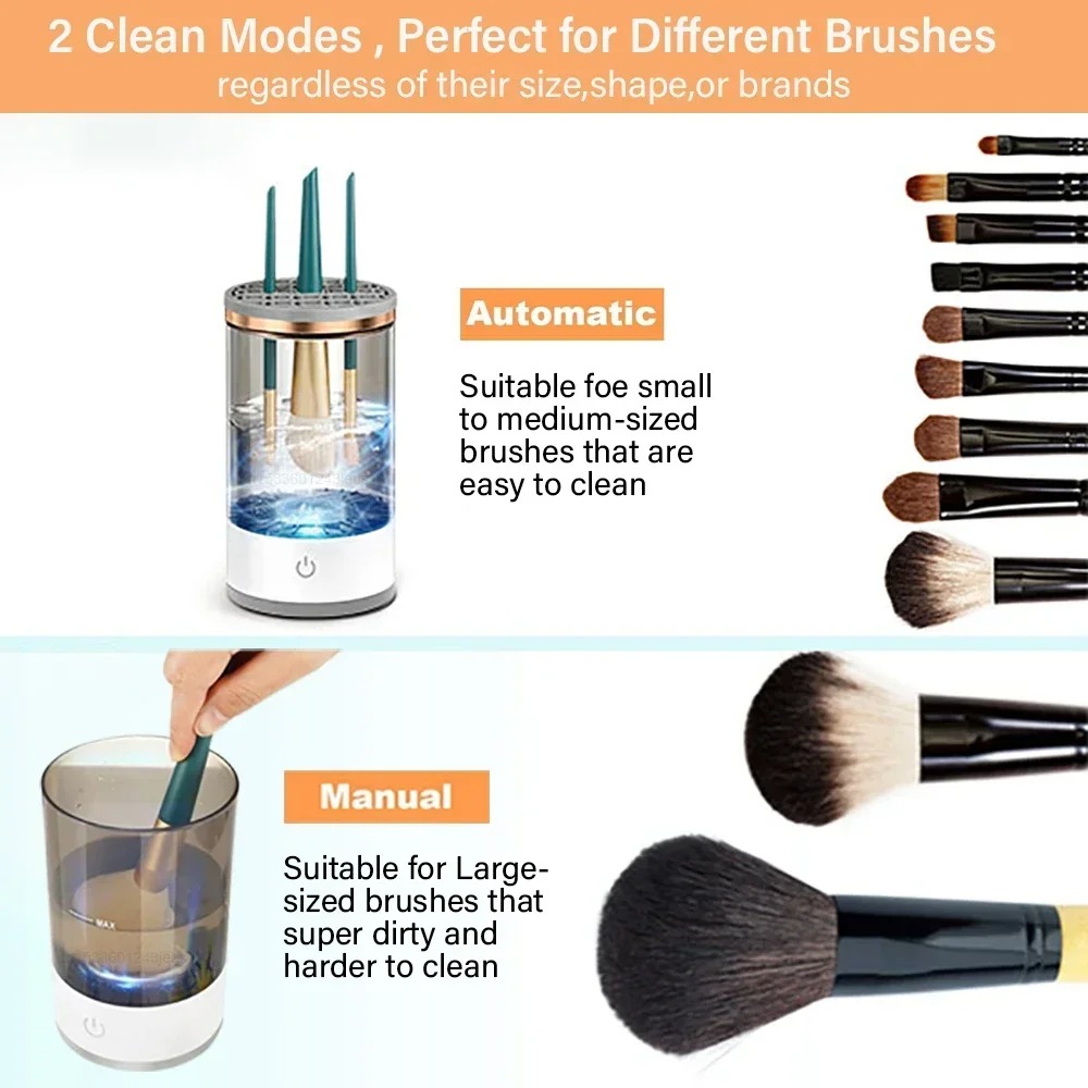 Automatic Electric Makeup Brus - Makeup Brush Set recension och pris