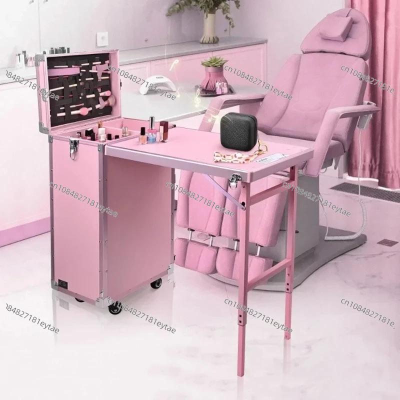Manicure Table Foldable Nail T - Beauty Makeup Trolley recension och pris