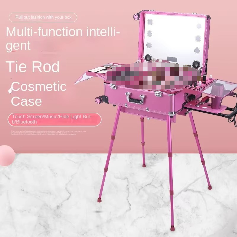 Aluminum Alloy Bluetooth Troll - Beauty Makeup Trolley recension och pris