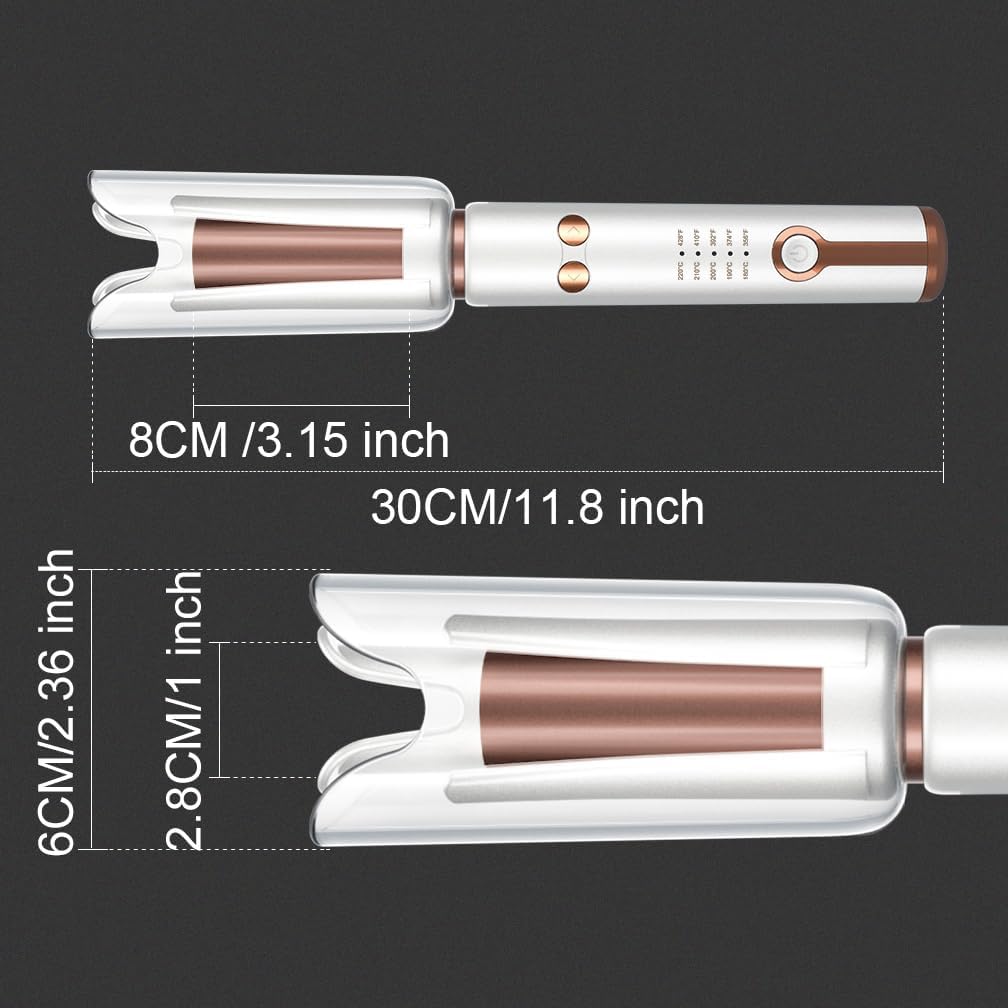 Automatic Rotating Curling Iro - Hair Curling Wand recension och pris