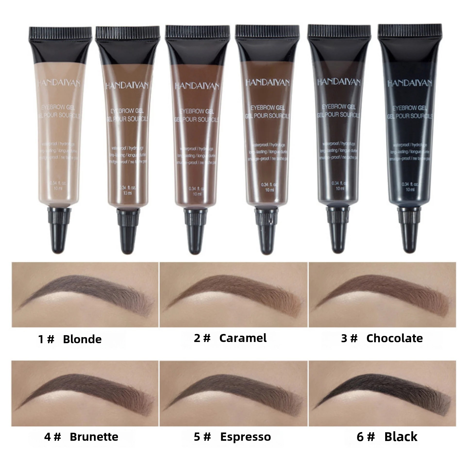 Natural Eyebrow Tint Gel Water - Bb Cream Tinted recension och pris