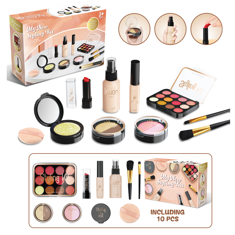 10 Pcs Simulation Girl Beauty  - Beauty Makeup Kit For Kids recension och pris