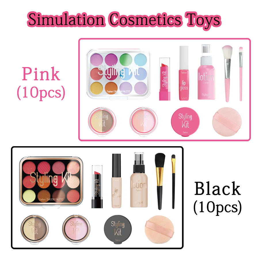 10 Pcs Simulation Girl Beauty  - Beauty Makeup Kit For Kids recension och pris