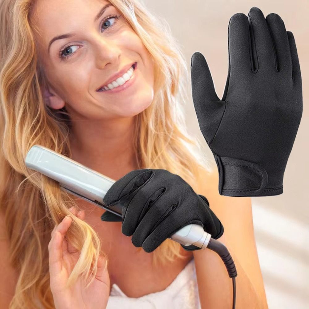 New 5 Finger Heat Resistant Gl - Hair Curling Wand recension och pris