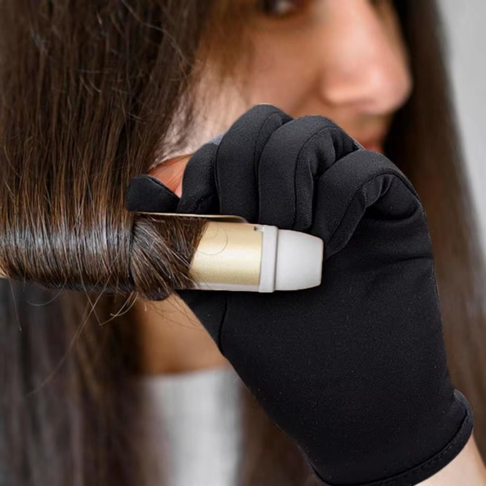 New 5 Finger Heat Resistant Gl - Hair Curling Wand recension och pris