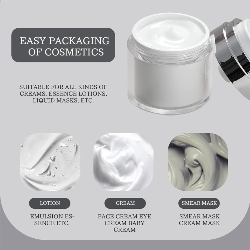15/30/50ml Empty Airless Pump  - Beauty Makeup Vanity recension och pris
