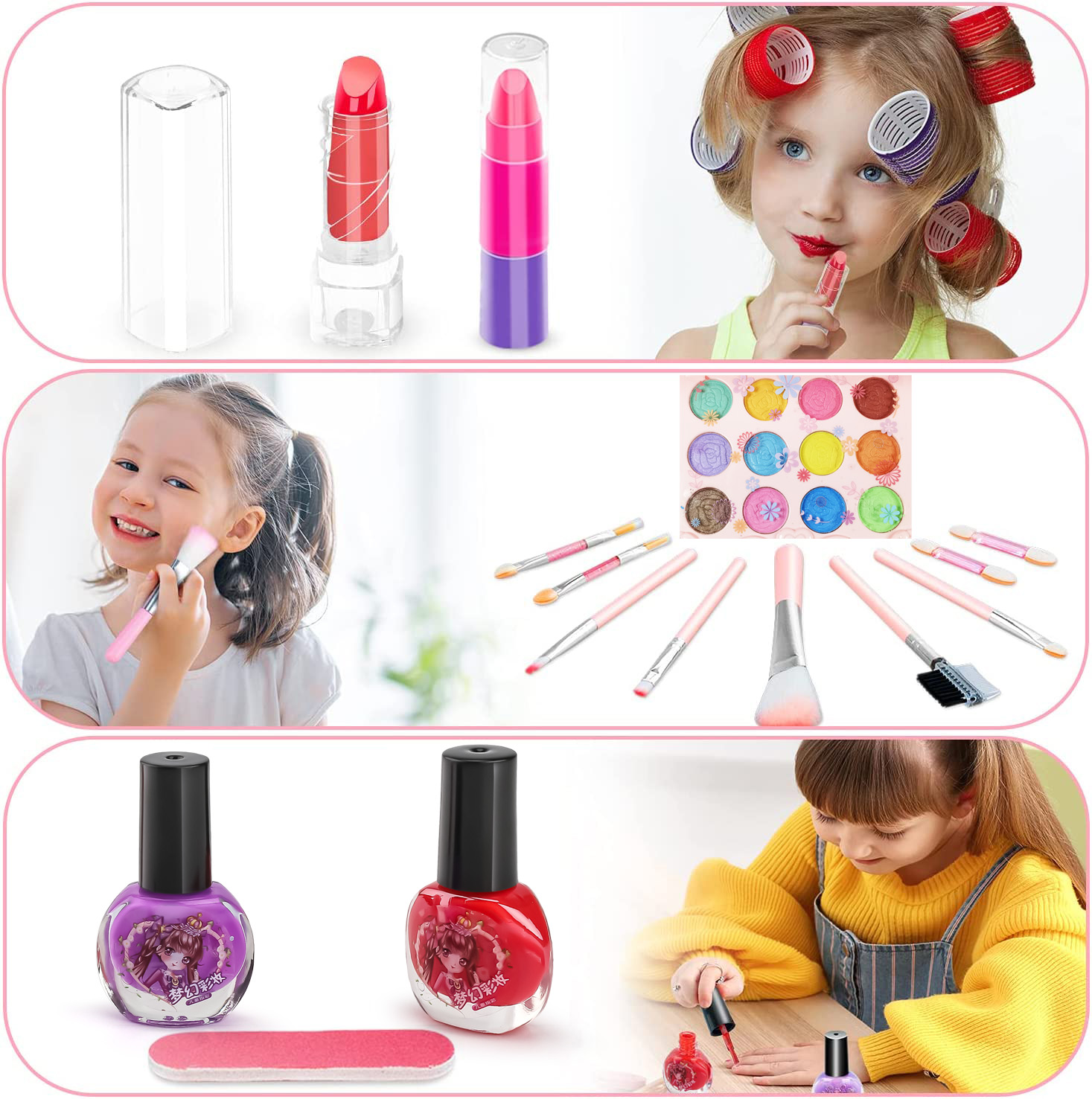 Kids Makeup Toy Kit for Girls, - Beauty Makeup Kit For Kids recension och pris