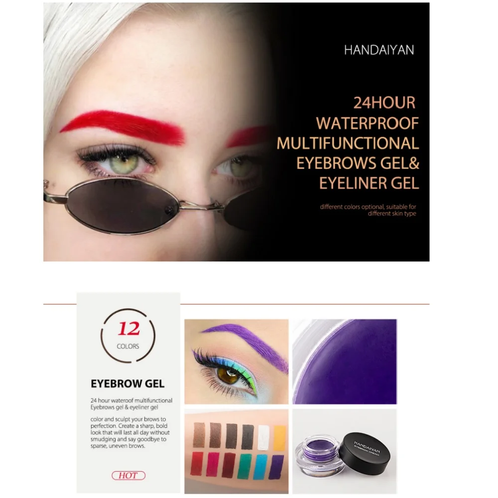 HANDAIYAN Colorful Eyebrow Cre - Bb Cream Tinted recension och pris