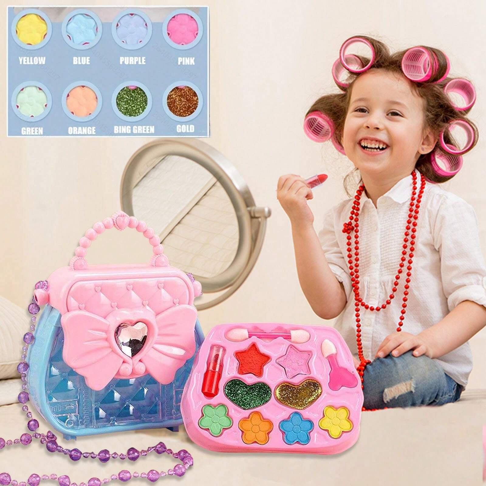 Kids' Dress-Up Toy Set: Makeup - Beauty Makeup Kit For Kids recension och pris