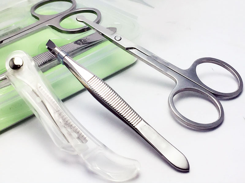 Eyebrow Tweezer Scissors Clip  - Beauty Makeup Sale recension och pris
