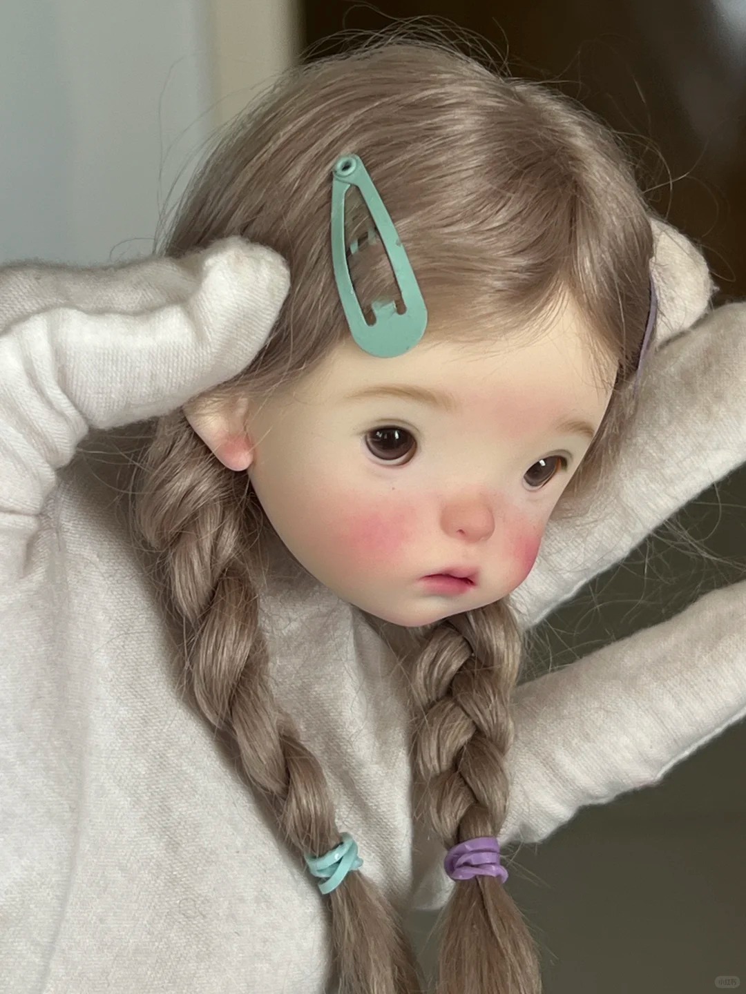 SD BJD Doll 1/6 Landoudou Head - Beauty Makeup Girl recension och pris