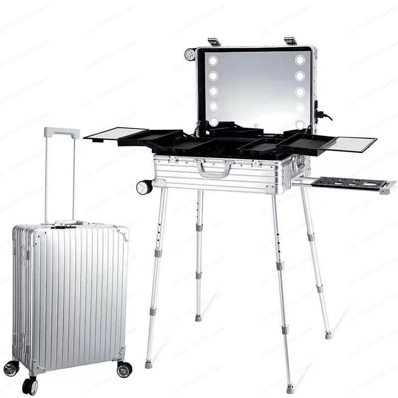 22 inch Trolley Suitcase LED L - Beauty Makeup Trolley recension och pris