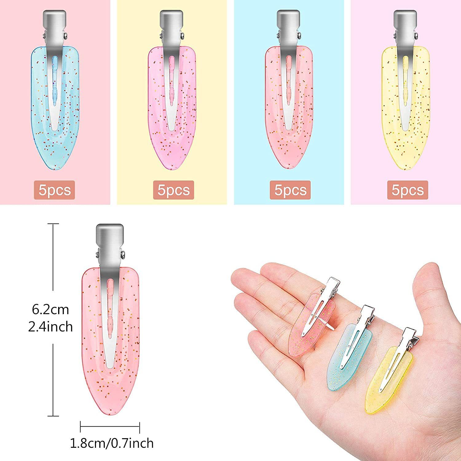 20PCS Beauty Salon Seamless Ha - Beauty Makeup Girl recension och pris
