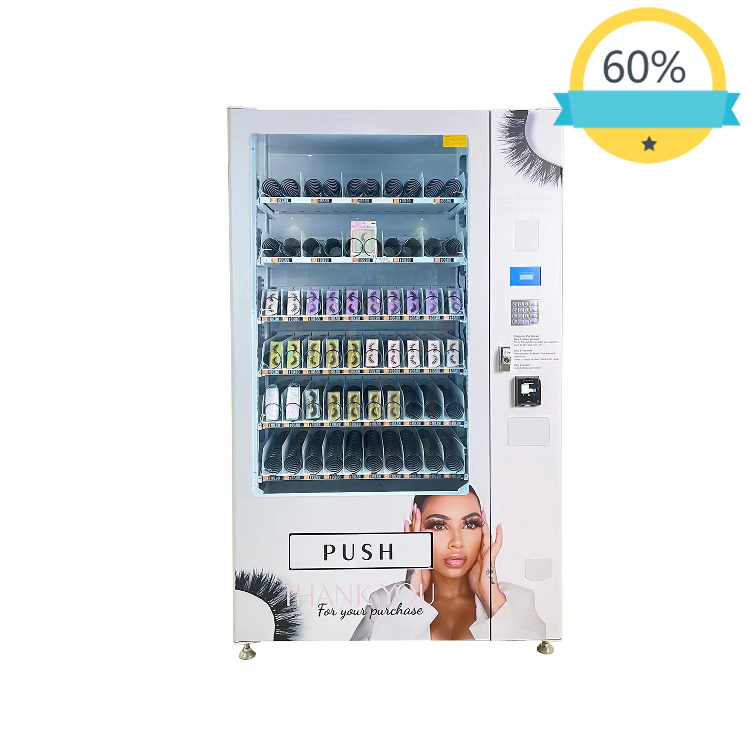 Eyelash Vending Machine Set Li - Beauty Makeup Sale recension och pris