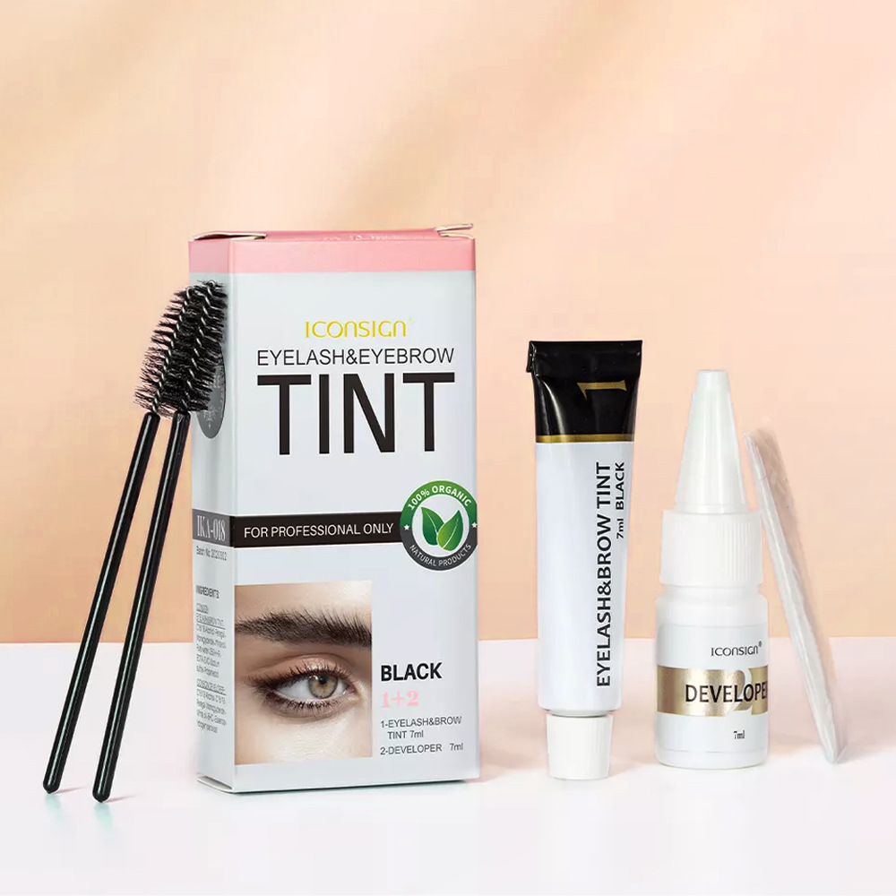 Eyelash Eyebrow Dye Tint Kit F - Bb Cream Tinted recension och pris