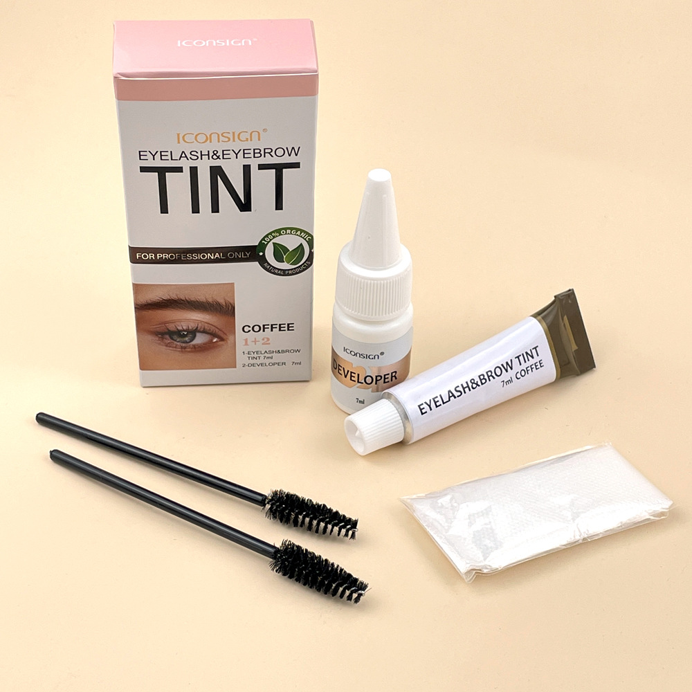 Eyelash Eyebrow Dye Tint Kit F - Bb Cream Tinted recension och pris