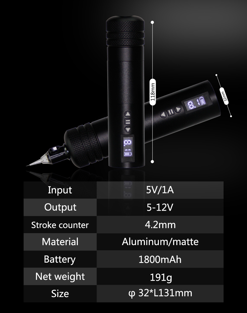 Hot Sale Wireless Rotary Tatto - Beauty Makeup Sale recension och pris
