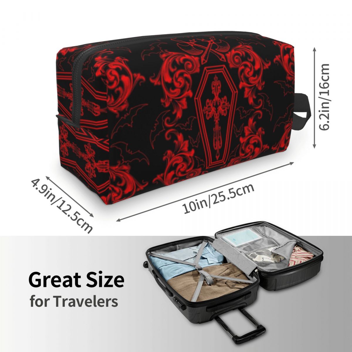 Custom Gothic Vampire Travel C - Beauty Vampire Makeup recension och pris