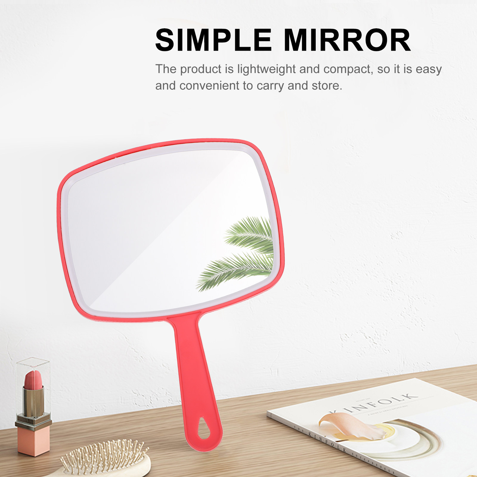 2Pcs Creative Beauty Mirror Ha - Beauty Makeup Hd recension och pris