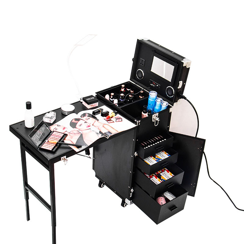 Professional Makeup Suitcase L - Beauty Makeup Trolley recension och pris
