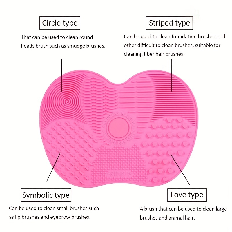 Apple Shaped Silicone  Makeup  - Makeup Brush Set recension och pris