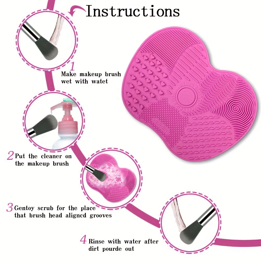 Apple Shaped Silicone  Makeup  - Makeup Brush Set recension och pris