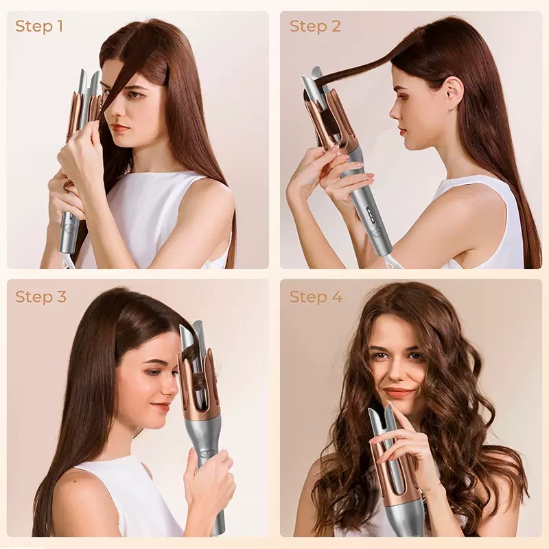 Automatic Curling Iron Negativ - Hair Curling Wand recension och pris