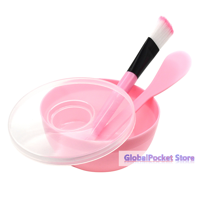 Facial Brush Mask Bowl Spoon S - Makeup Brush Set recension och pris