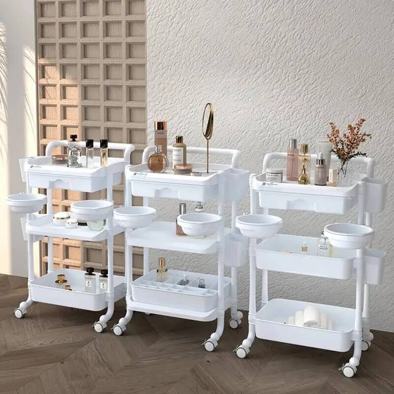 Cart Tool Rolling Salon Trolle - Beauty Makeup Trolley recension och pris