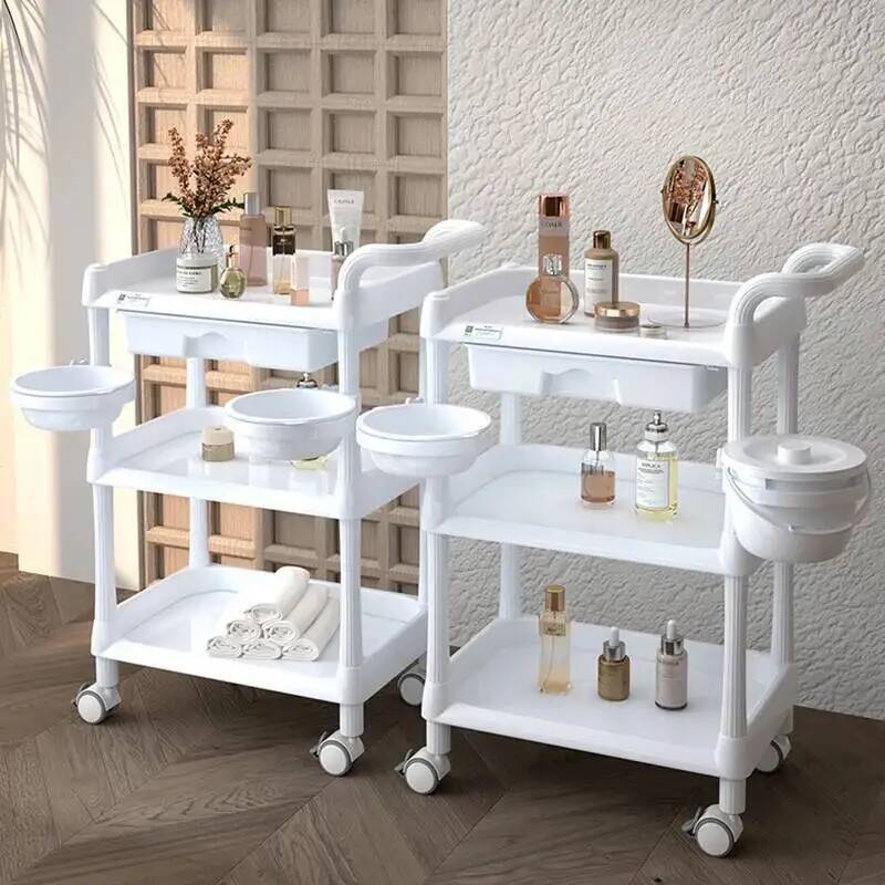Cart Tool Rolling Salon Trolle - Beauty Makeup Trolley recension och pris