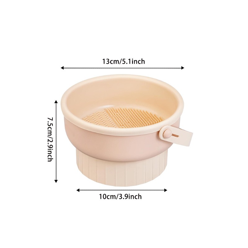 Silicone Makeup Brush Washball - Makeup Brush Set recension och pris
