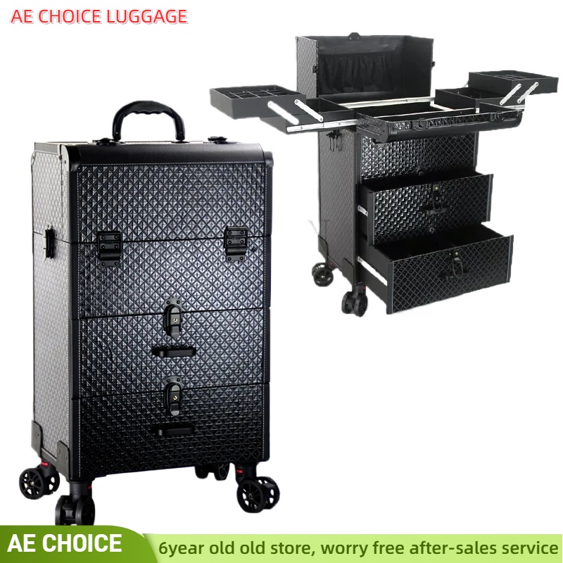 New Trolley cosmetic bag,rolli - Beauty Makeup Trolley recension och pris