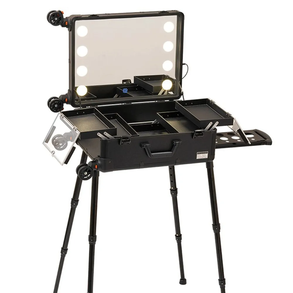 Aluminum Frame Professional Ro - Beauty Makeup Trolley recension och pris