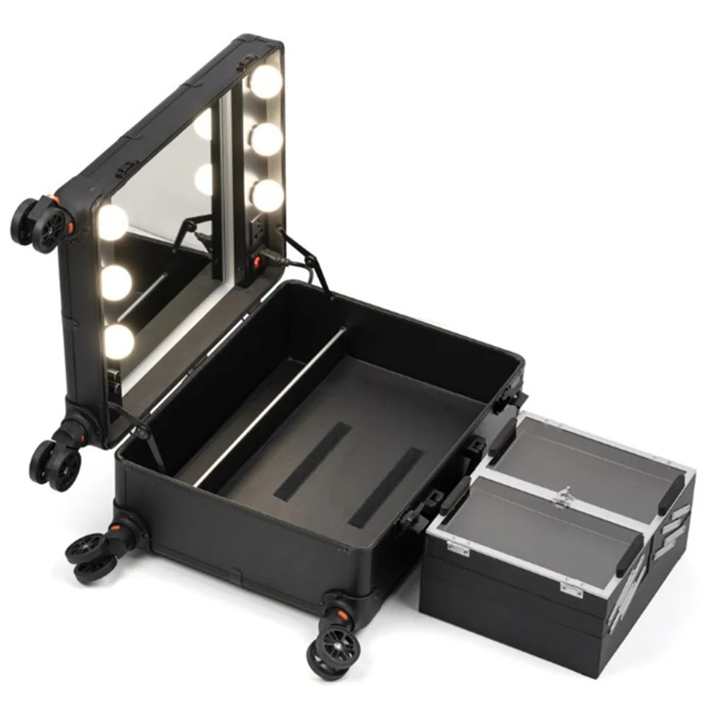 Aluminum Frame Professional Ro - Beauty Makeup Trolley recension och pris