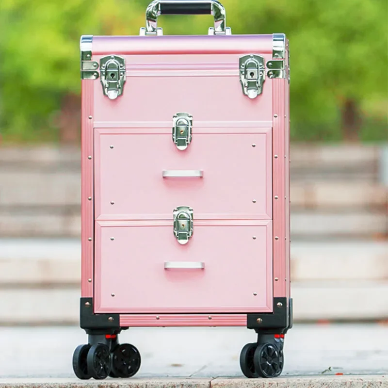 220V NEW Aluminum Alloy Profes - Beauty Makeup Trolley recension och pris