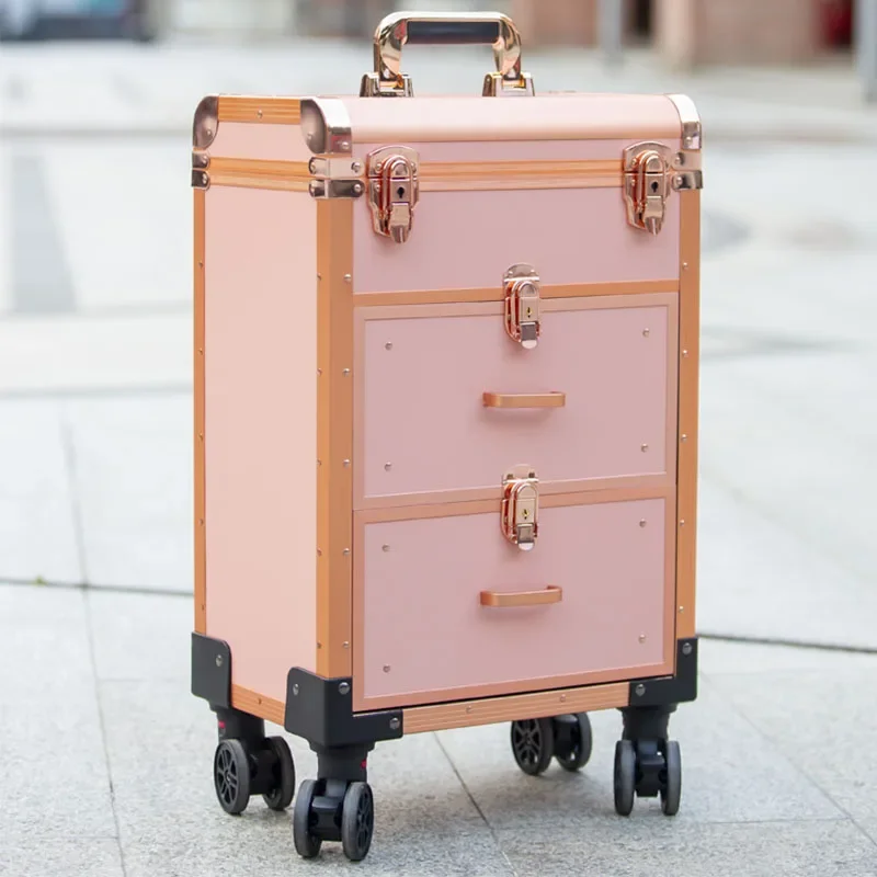 220V NEW Aluminum Alloy Profes - Beauty Makeup Trolley recension och pris