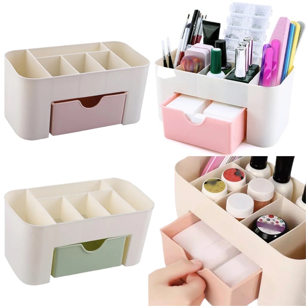Nail Art Organizer Desktop Dra - Beauty Kiss Makeup recension och pris