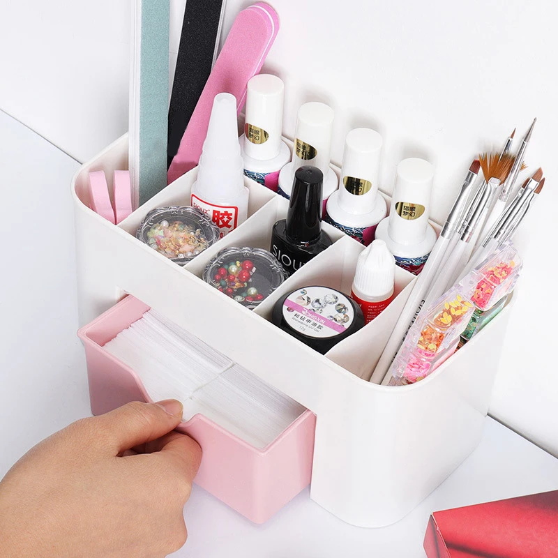 Nail Art Organizer Desktop Dra - Beauty Kiss Makeup recension och pris