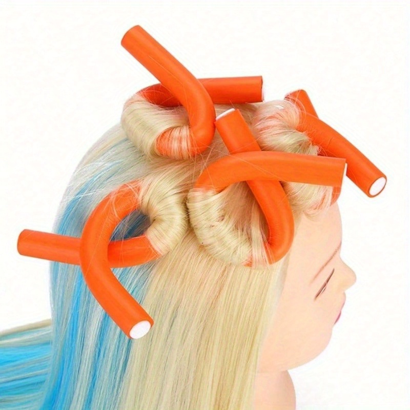 10pc Flexible Heatless Hair Ro - Hair Curling Wand recension och pris
